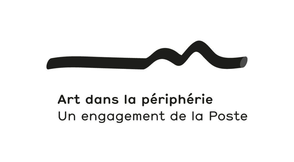 Logo PostKunstengagement Peripherie pos rgb black fr
